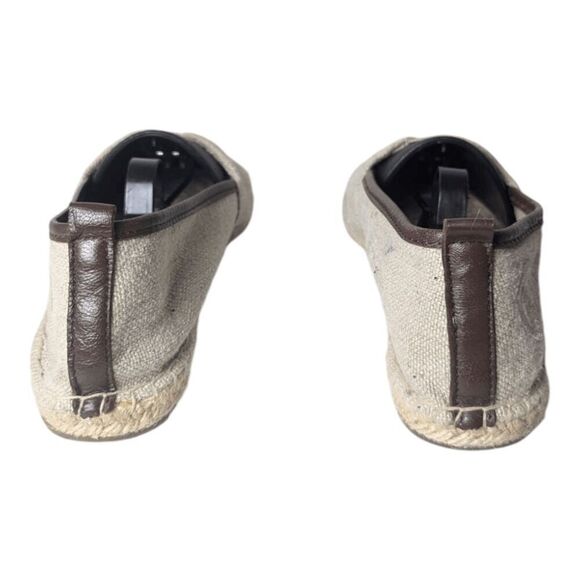 MICHAEL KORS Meg Canvas Slip-On Espadrilles Loafers Size 7M - Picture 5 of 7